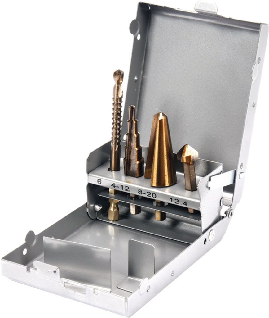 YATO, Modell YT-44705, Bohrer, ideal zum Bohren in Metall, Holz und Kunststoff, professionelles Werkzeug zum schnellen und präzisen Bohren.