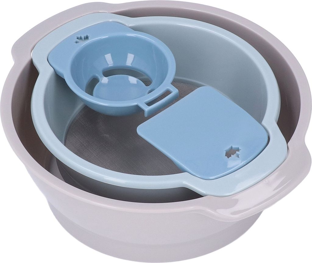 4-teiliges Pollensieb-Set, stapelbares Design, Produktbild 