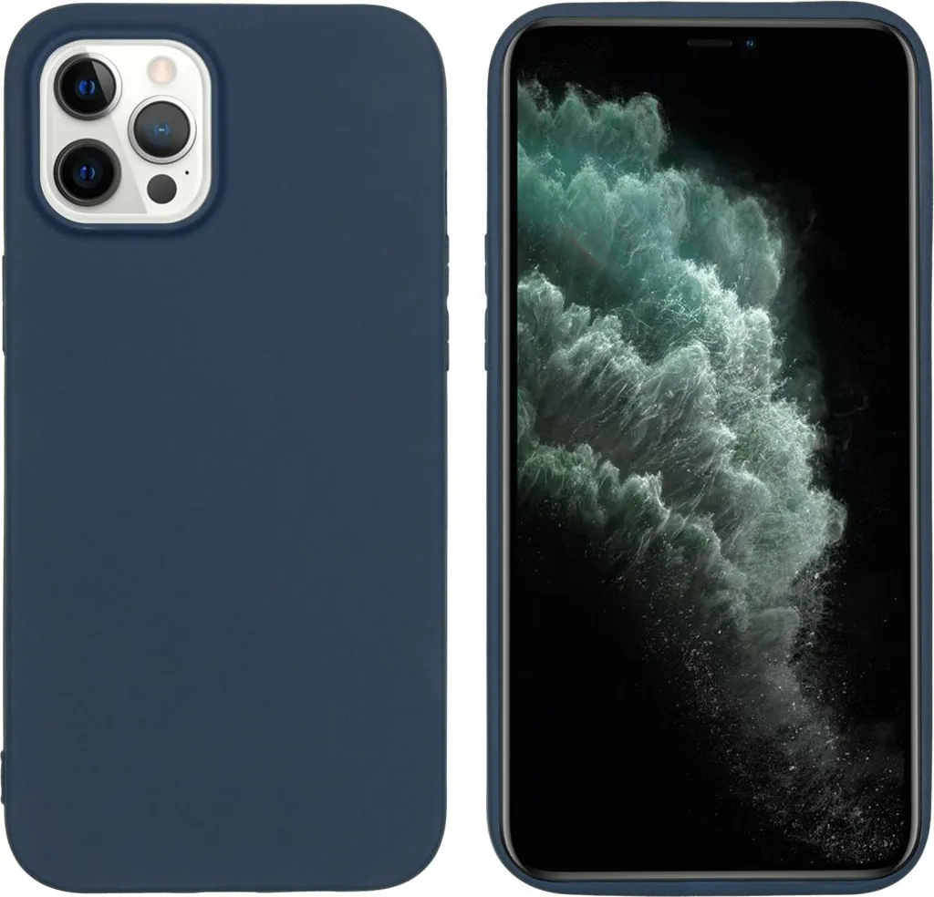imoshion TPU Color Cover iPhone 12 Pro Max - Blu scuro