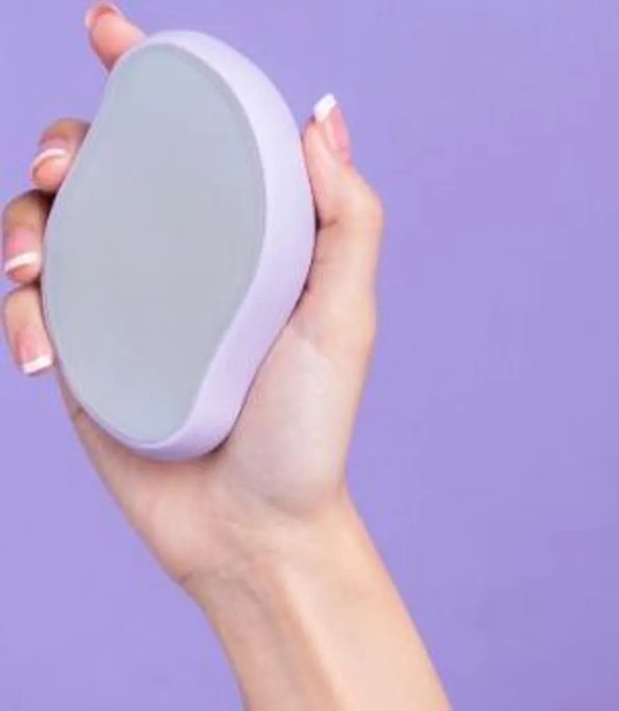 Épilateur cristal gomme à cheveux exfoliante pour homme et femme bio
