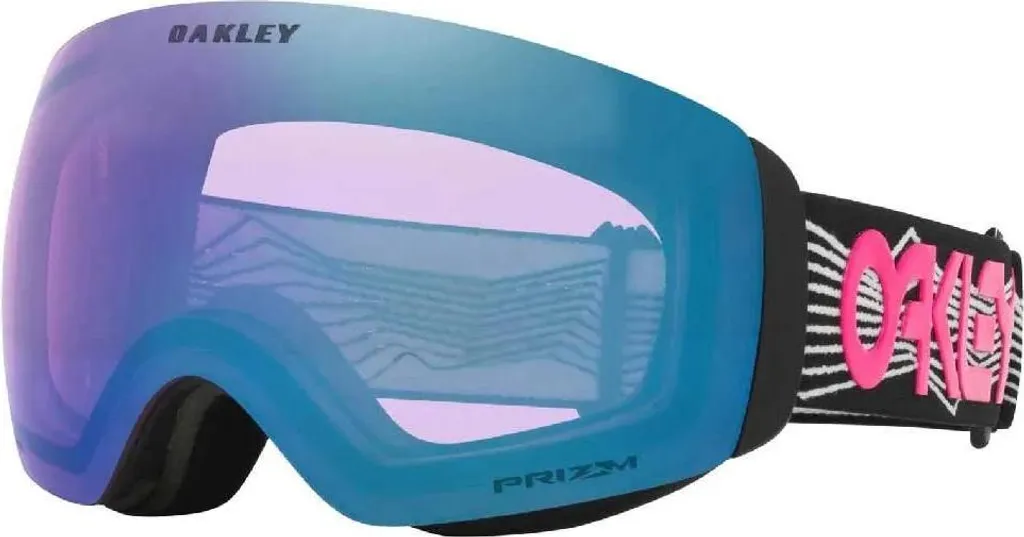 Oakley Flight Deck M Noir Wired Masque de Ski Anti-Buée avec Verre Prizm Snow