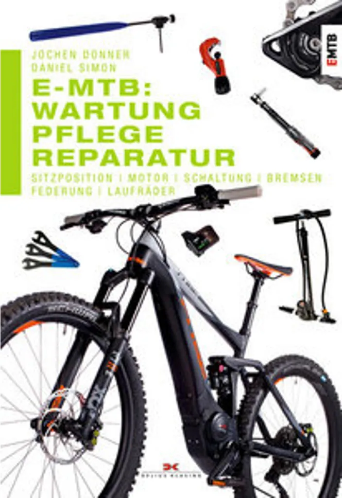 Guide d'atelier E-MTB Wartung, Pflege & Reparatur pour VAE
