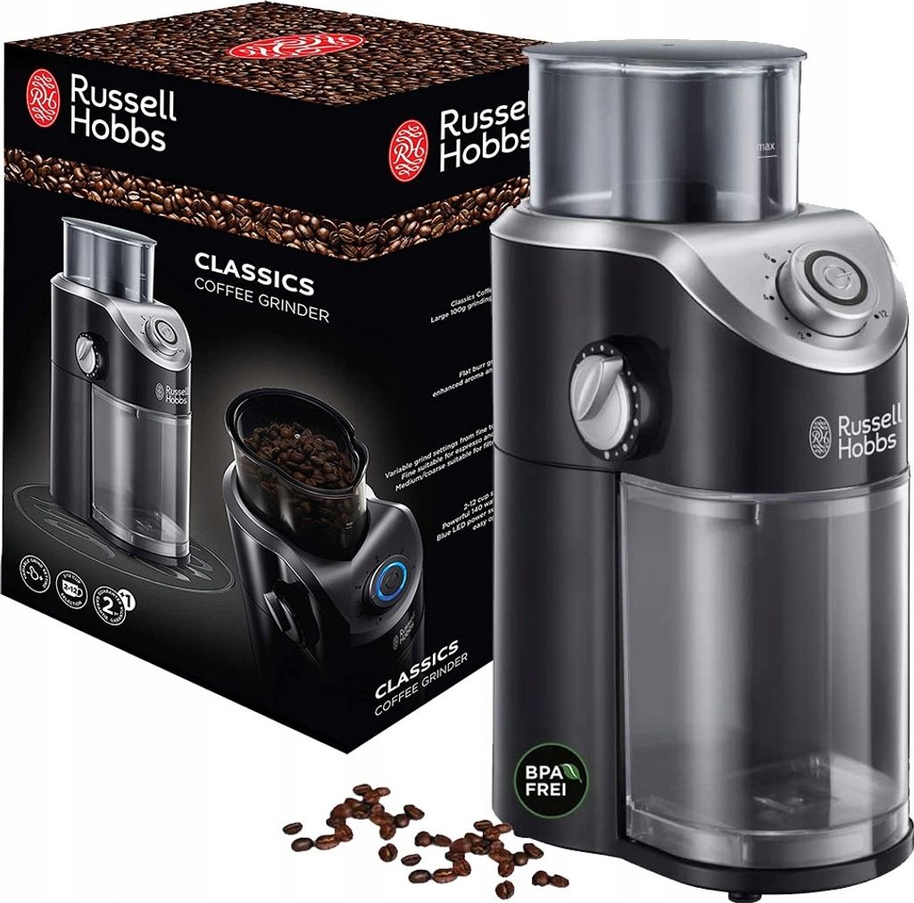 Russell Hobbs 23120-56 Kaffeemühle 140 W Schwarz Produktbild 