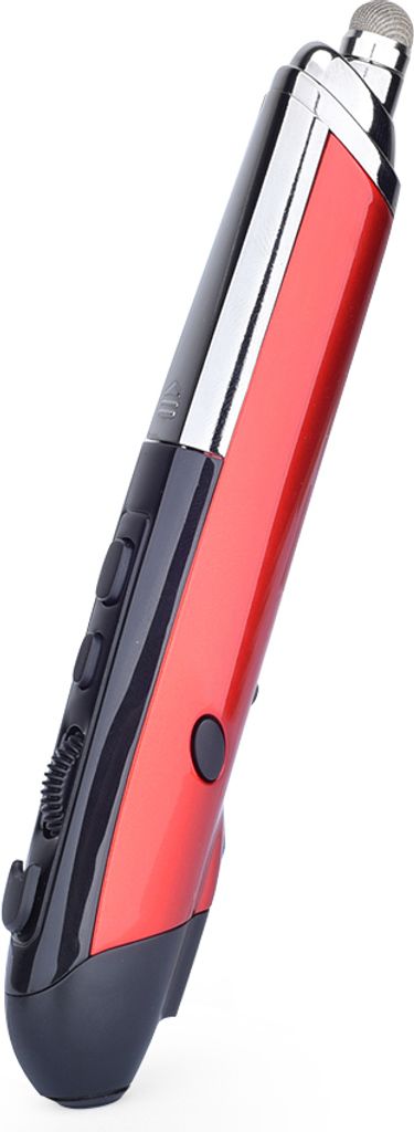 PR-08 2,4 GHz Wireless Optical Touch-Stift-Maus 800/1200 / 1600DPI Wireless Mouse-Stift mit Web-Browsing Laser-Presenter-Handschrift Ergonomische M...