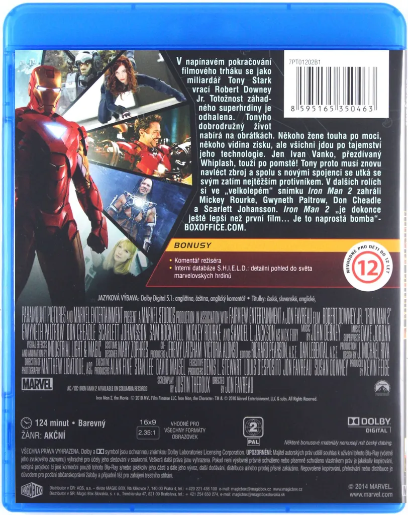 Iron Man 2 Blu-ray pour Soirée Cinéma Marvel - Version Originale Puriste - 3