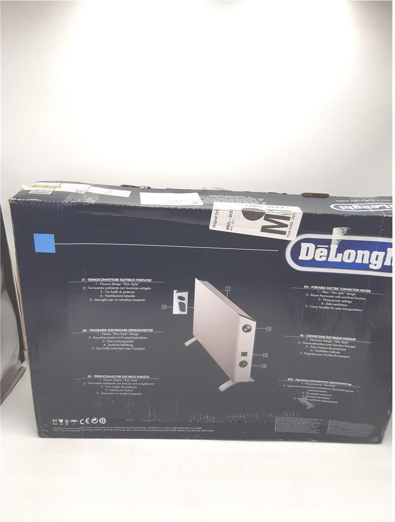 DeLonghi Heizgerät Konvektor HSX2320F Slim Style