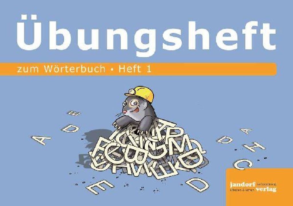 Wörterbuchübungsheft 1 (Übungsheft zum Wörterbuch 19x16cm) Produktbild 
