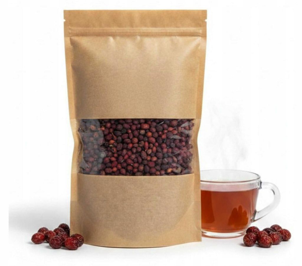 Weißdorn Früchte getrocknet 1000g - für Herz-Kreislauf - 1 Produktbild 