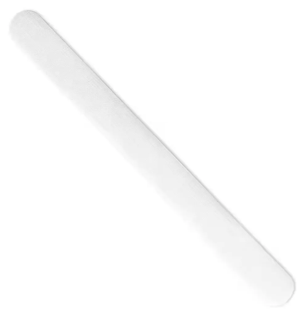 Protection raquette ronde blanc neutre pour club de padel et tennis