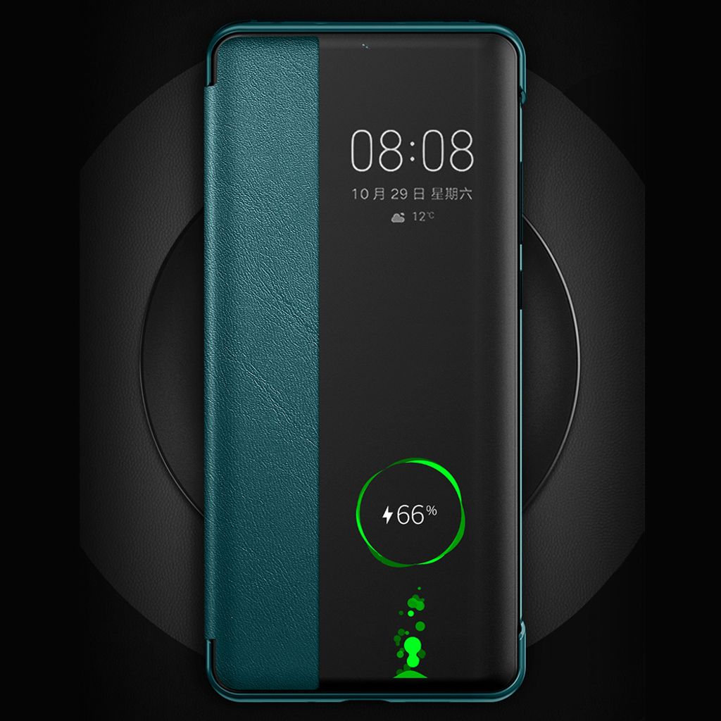 Custodia Huawei P30 Pro, Smart View, Verde