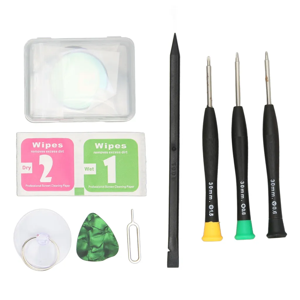 Kit di riparazione per la sostituzione della lente LCD anteriore, schermo di sostituzione dell'orologio per R860, schermo di vetro dell'orologio per R865, sostituzione dello schermo dell'orologio, kit di riparazione dello schermo per l'orologio Samsung Galаxу, kit di riparazione dell'orologio intelligente - 4