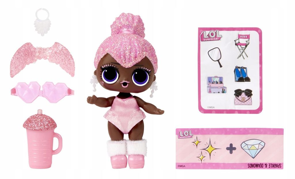 LOL Sunshine Makeover Doll, sort.i.Dpy Produktbild 11