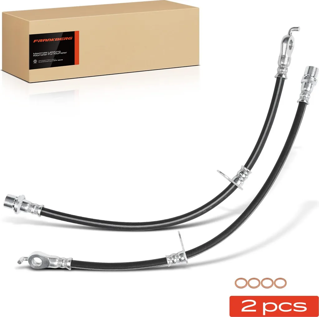 Réparer Fuite Frein : 2 Flexibles Avant pour Toyota Land Cruiser 200 J2