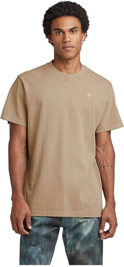 G-star Overdyed Loose Kurzarm-t-shirt Braun L Mann Braun L