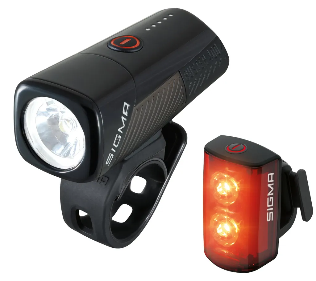 Éclairage Avant de Vélo Sigma Buster 400 Puissant et Rechargeable USB