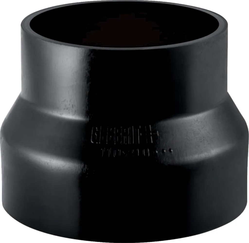 Geberit 367580161 PE Réduction Centrée Diamètre 110 x 50 mm Robuste