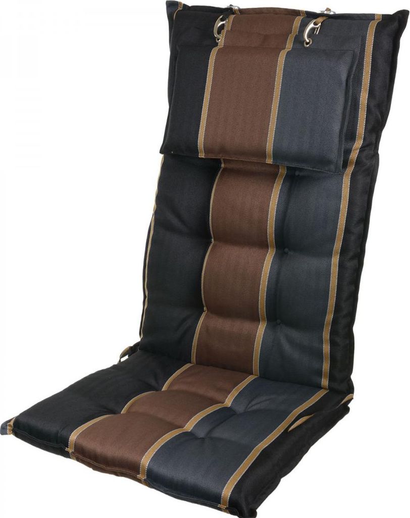 Auflage Hochlehner Monte 20536-800 schwarz-grau-braun Produktbild 