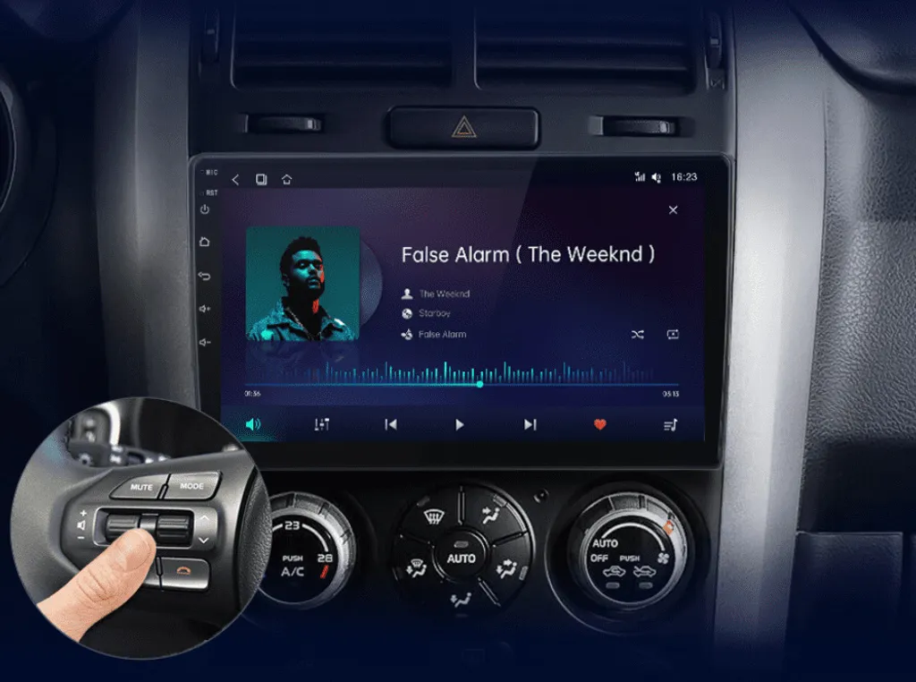 Poste Radio Android Suzuki Grand Vitara 3 avec Bluetooth et Écran Tactile - 3