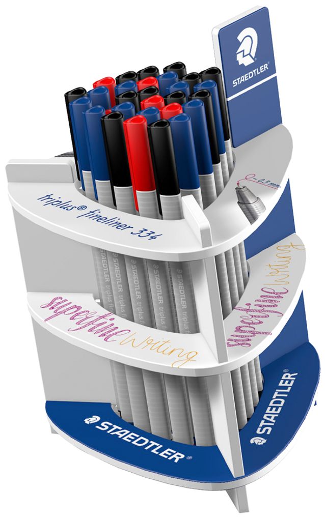 STAEDTLER Fineliner triplus 30er Display