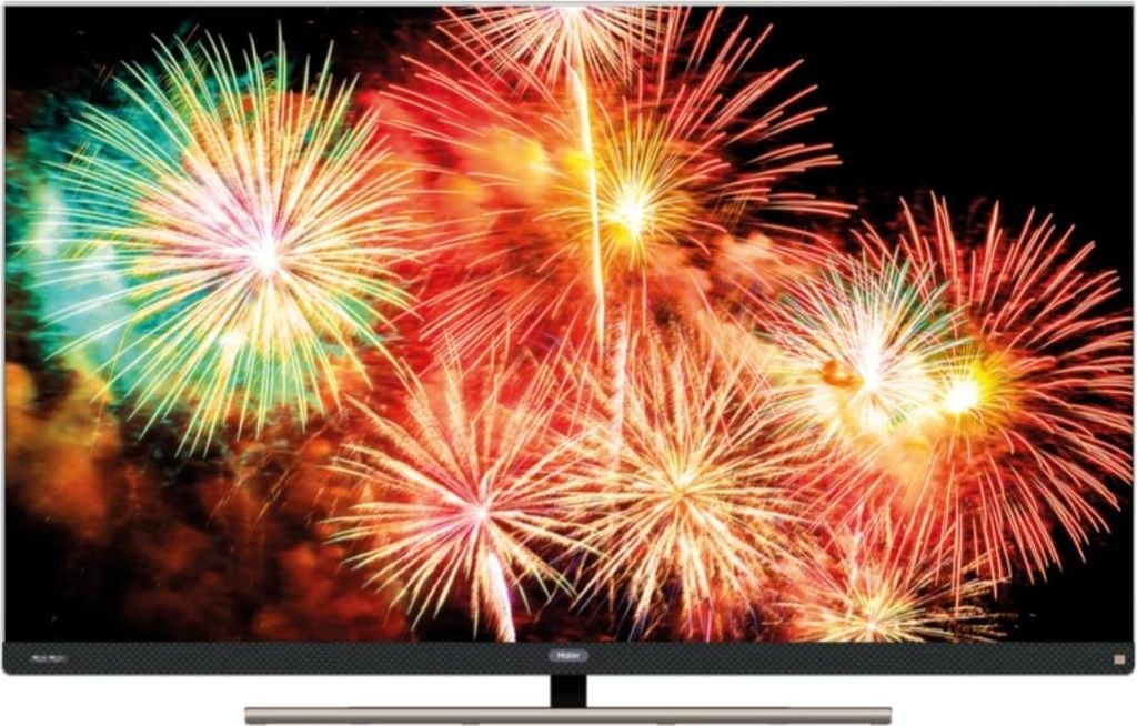 Haier H65S900UX, 165,1 cm (65"), 3840 x 2160 Pixel, QLED, Smart-TV, WLAN, Schwarz