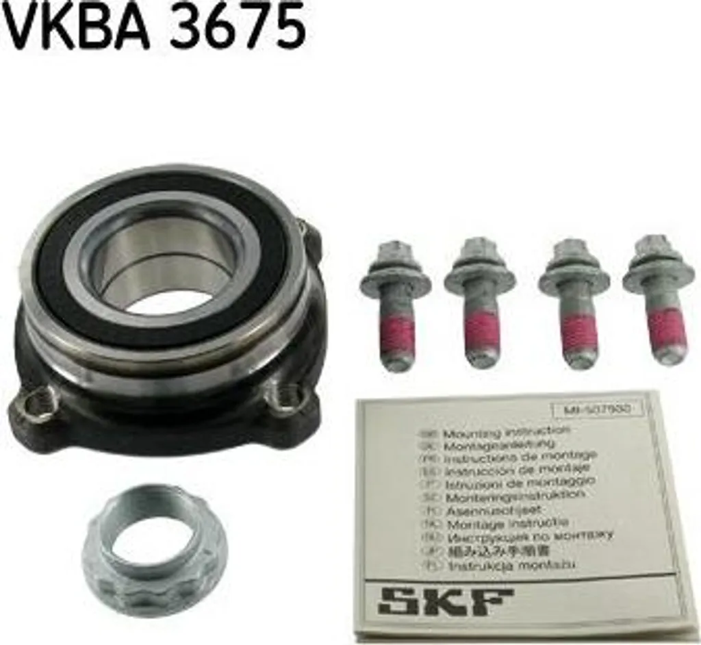 Éliminez les Bruits de Roue sur BMW X5 et Série 5 avec le Kit SKF VKBA 3675