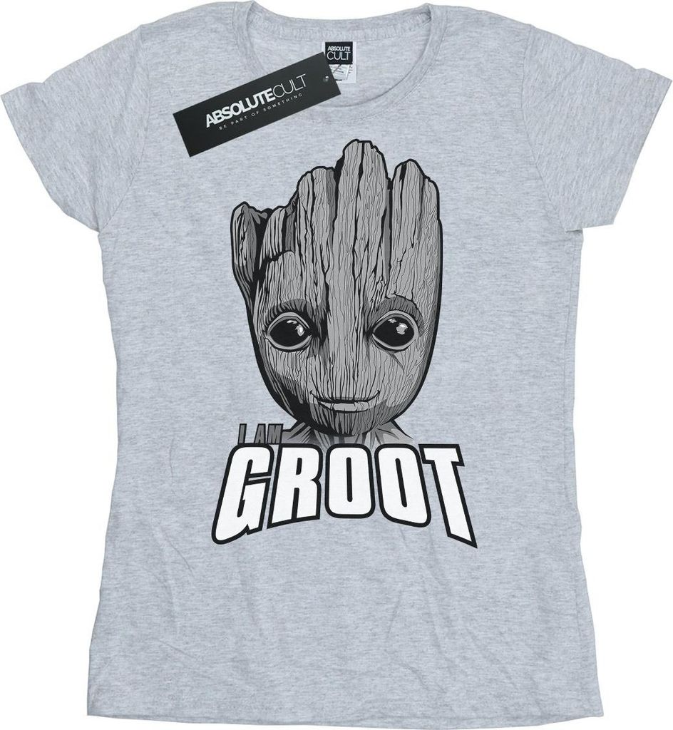 Marvel - "Guardians Of The Galaxy" T-Shirt für Damen BI22617 (S) (Grau)