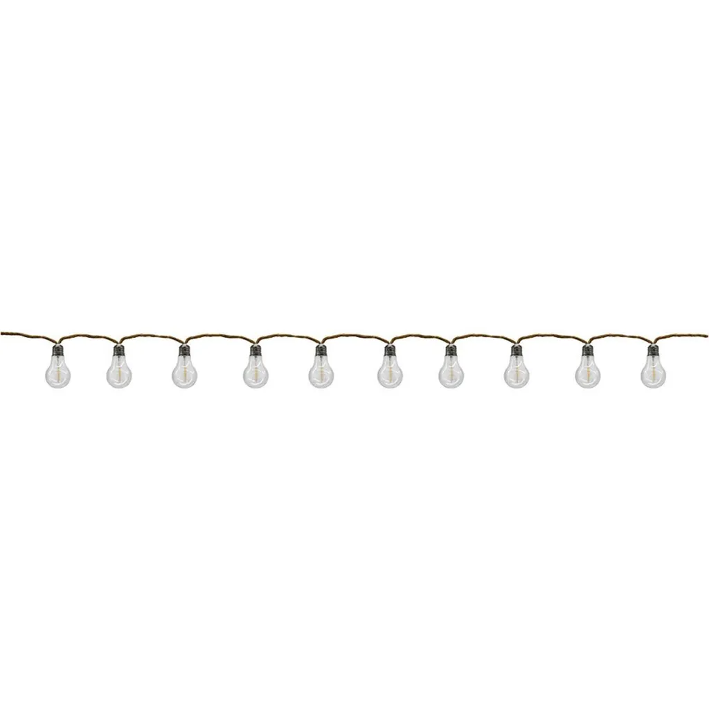Guirlande Extérieur Corde Robuste et Étanche 10 LED Filament Durable