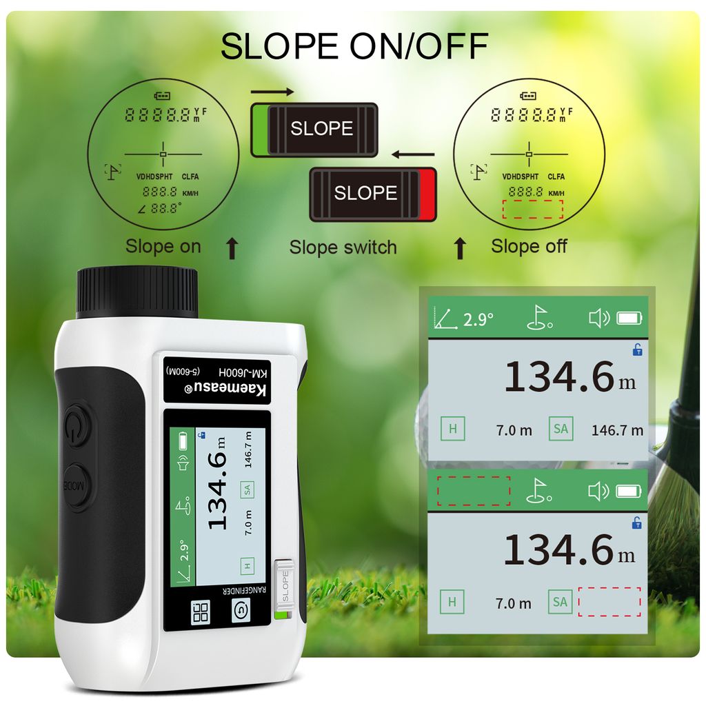 800M Golf-Entfernungsmesser-Entfernungsmesser mit Produktbild 6