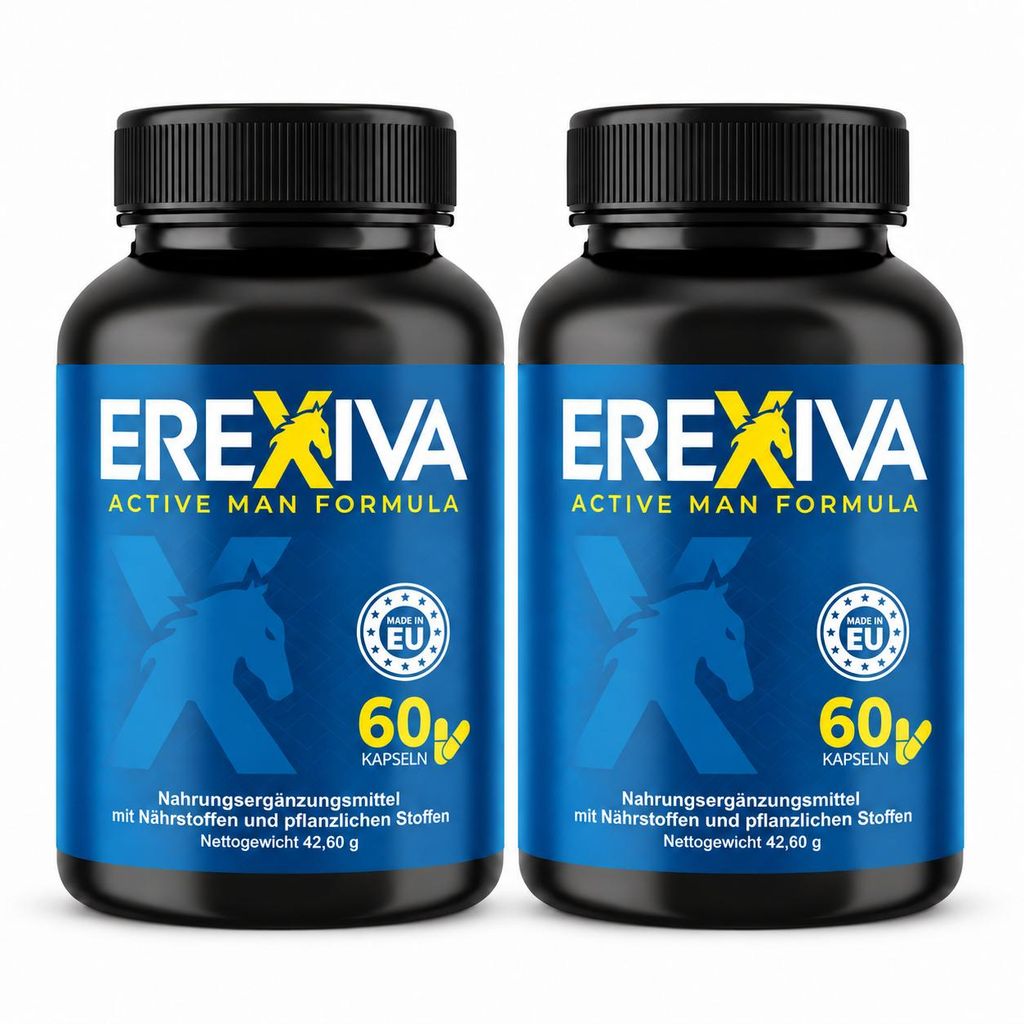 EREXIVA, Nahrungsergänzungsmittel, 60 Kapseln, Sägepalme, Sägepalmenextrakt, Sägepalmenfrucht, Seren