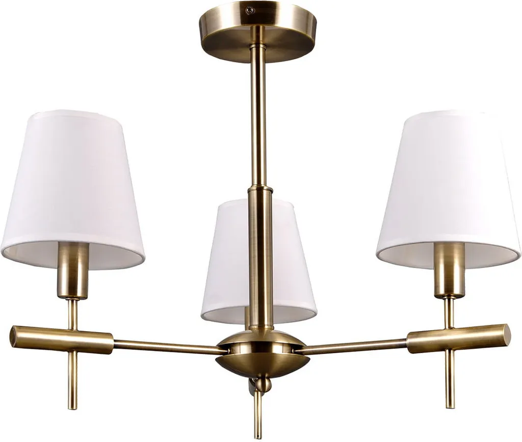 Italux Balter LED plafonnier blanc stylisé MD38482-3 pour salon chic