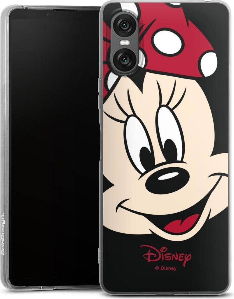 DeinDesign Handyhülle für Sony Xperia 10 VI Silikon Hülle Case Smartphone Schutzhülle Disney Minnie Mouse Offizielles Lizenzprodukt