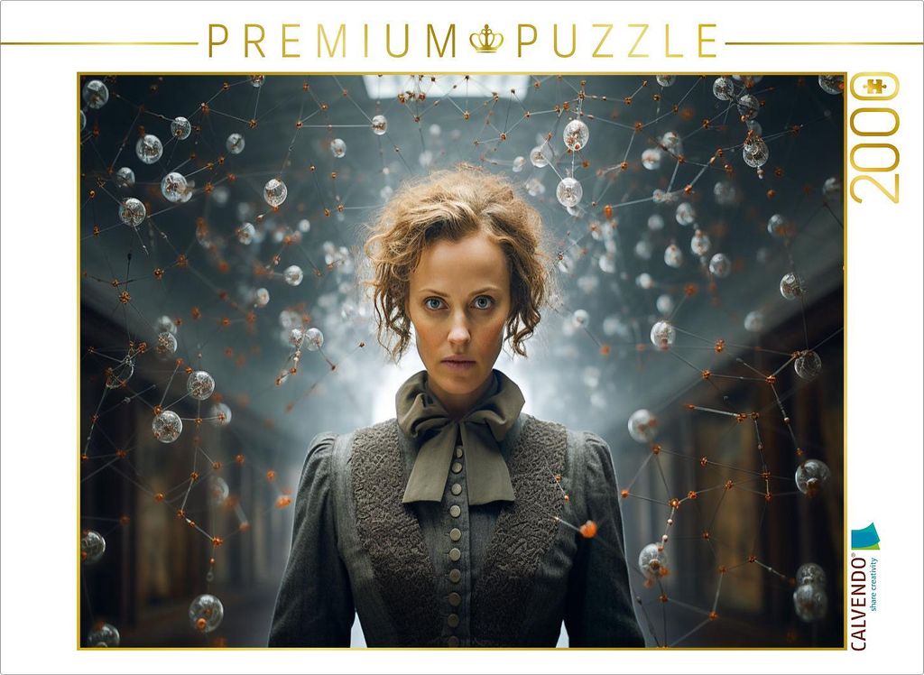 CALVENDO Puzzle Marie Curie | 2000 Teile Lege-Größe 90x67cm Foto-Puzzle für glückliche Stunden
