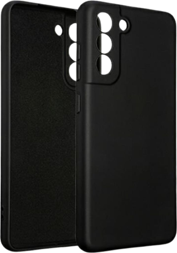 Beline Silikonhülle für Samsung S21 FE schwarz/schwarz Schutzhülle