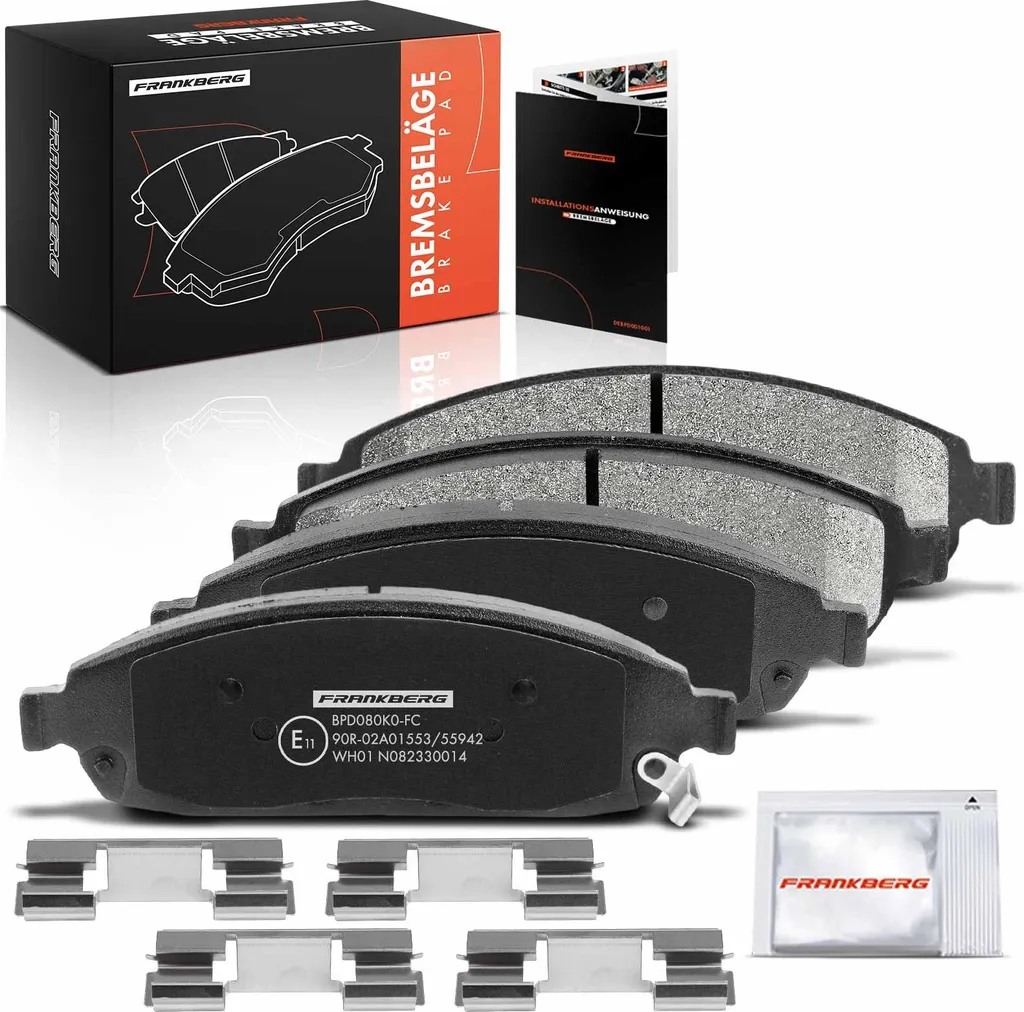Plaquettes de frein avant Frankberg pour Jeep Grand Cherokee III WK WH