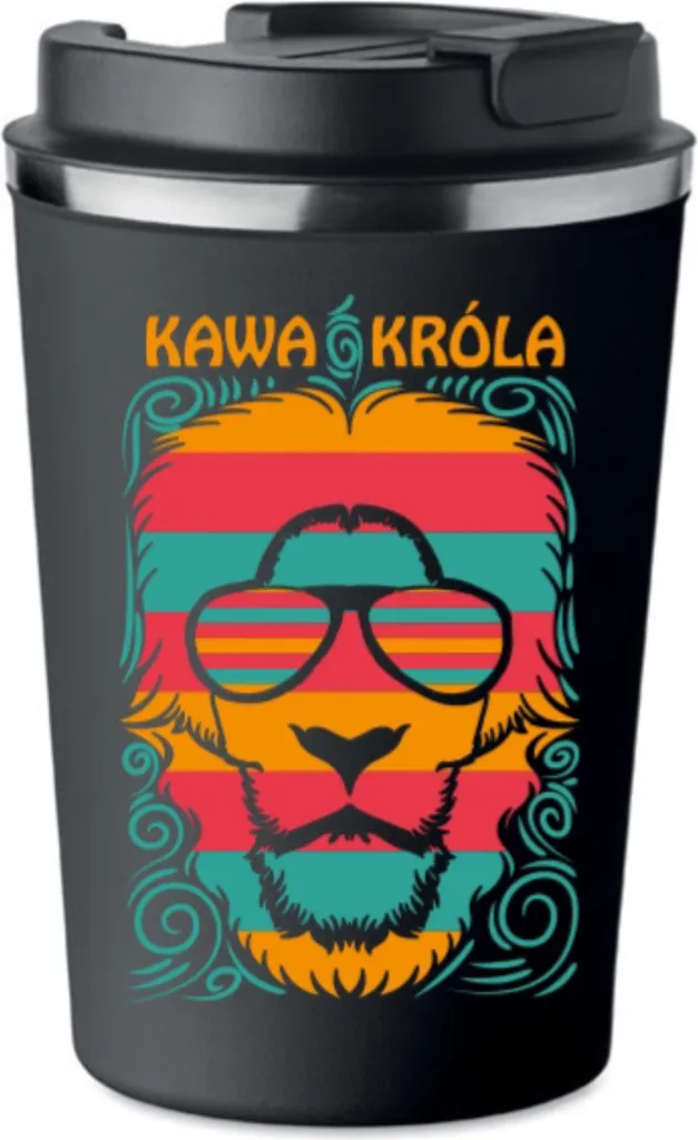 Tazza Termica Robusta King's Coffee 350ml | Acciaio per Viaggio