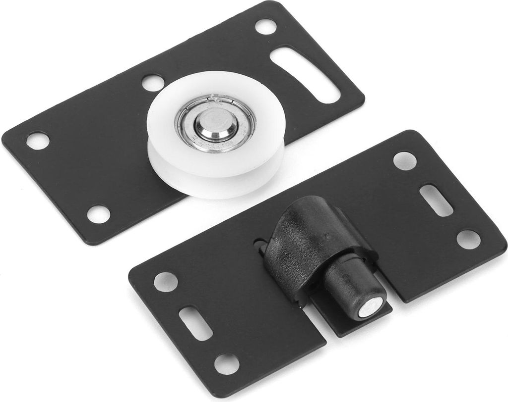 Schiebetr Rad Set kalt gerollte Stahlscheibe Hardware fr Schrankschrankgarderobe