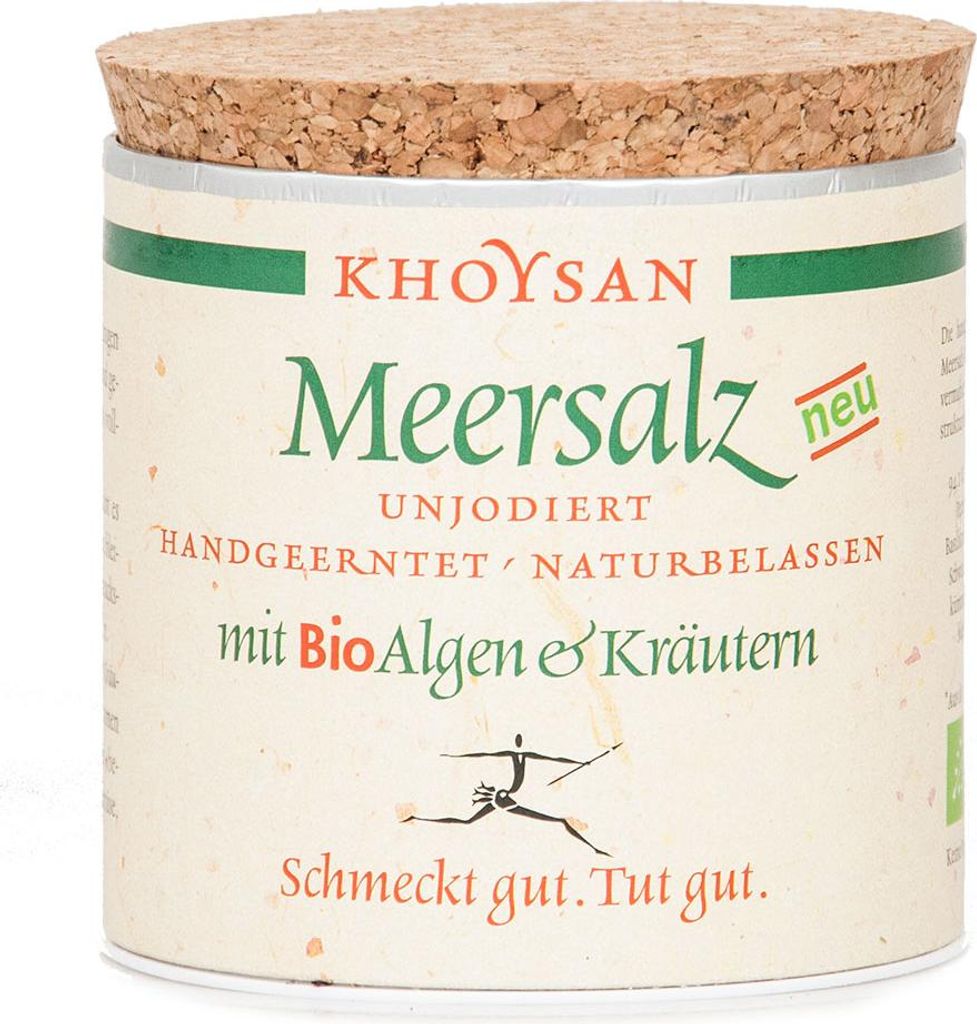 Meersalz mit Algen und Kräutern Würzdose 200g von Khoysan