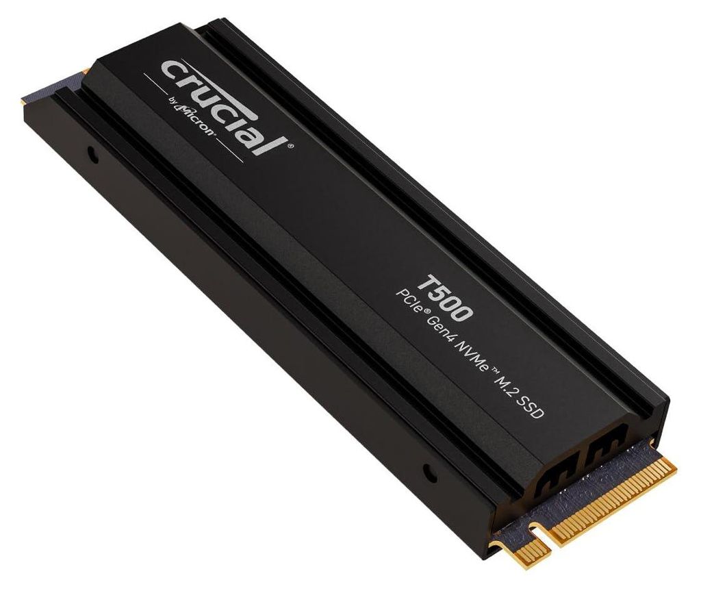 Crucial T500 SSD 1TB PCIe Gen4 NVMe M.2 Intern, bis 7300 Produktbild 