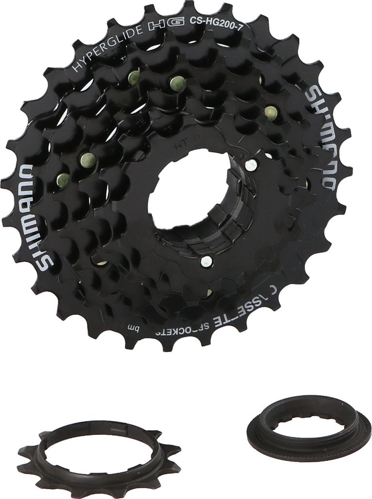Shimano CS-HG200 Kassette – 12–28 Zähne (7) ECSHG2007228T Produktbild 