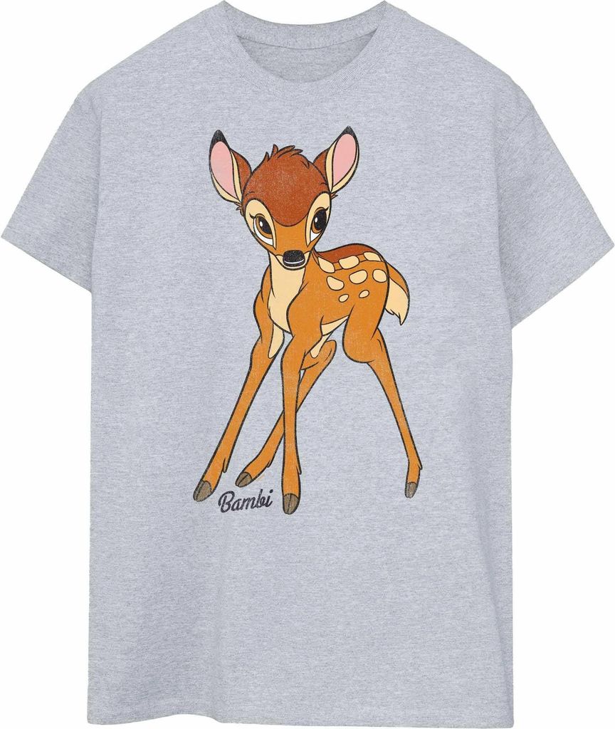 Bambi - "Classic" T-Shirt für Herren BI568 (S) (Grau)