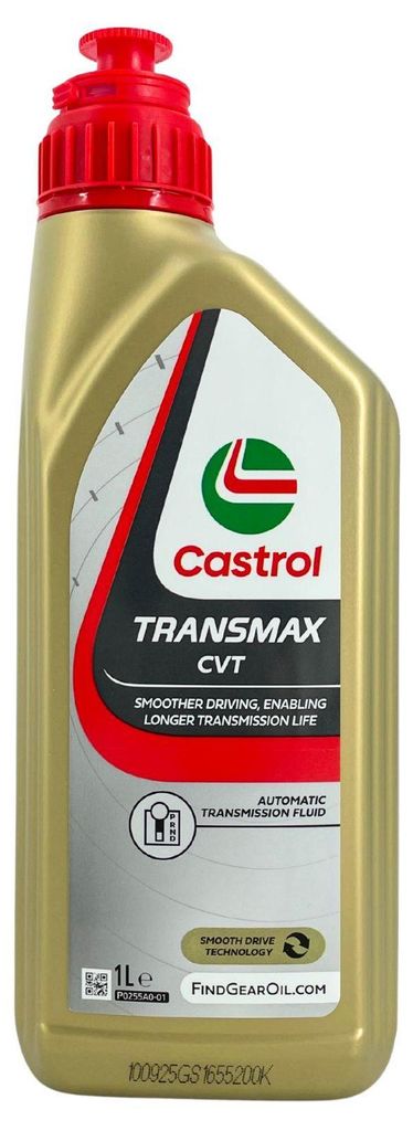 CASTROL Transmax CVT ATF CVT Automatikgetriebeöl Synthetiköl Rot 1L 15F14B passend für MERCEDES-BENZ A-Klasse (W169) B-Klasse (W245) für OPEL f...
