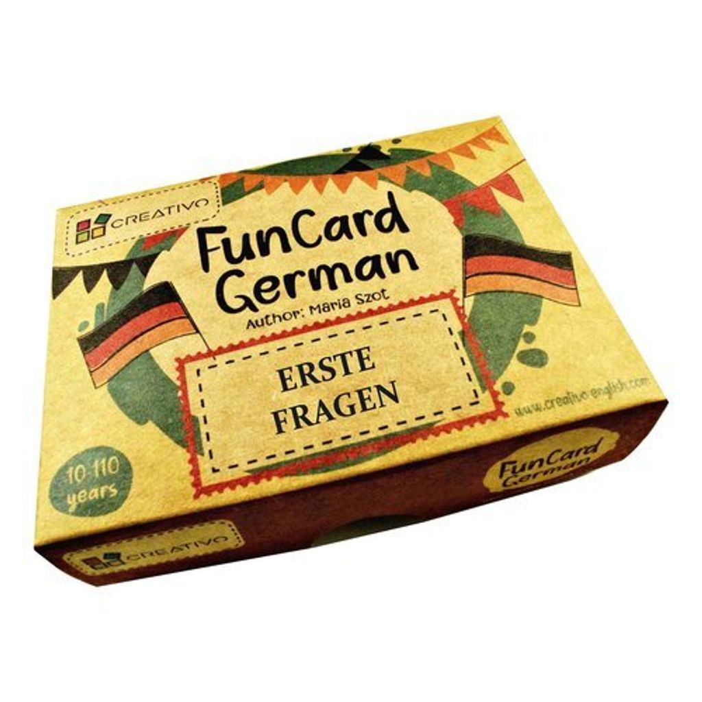 Fun Card German ERSTE FRAGEN - Maria Szot (Bildungsspiele auf Deutsch)