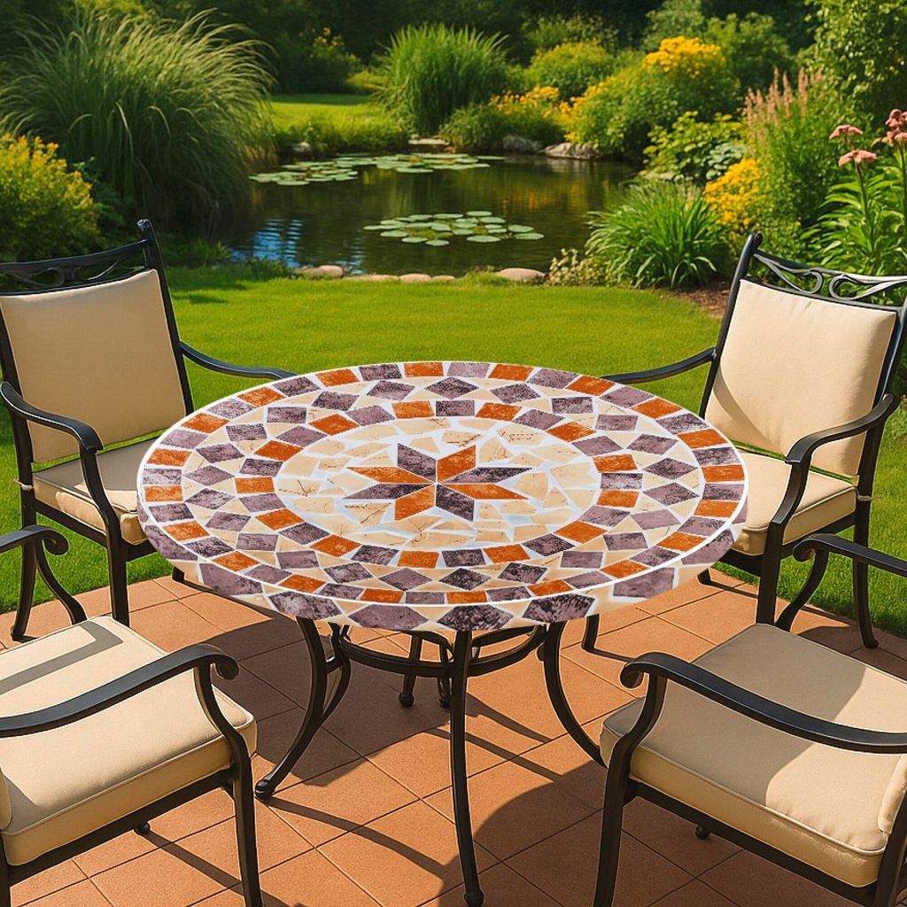 Maximex Spann-Tischdecke XL rund Ø 85 – 105 cm, Produktbild 