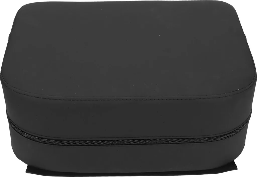 Rehausseur pour coupe enfant en cuir PU imperméable Noir - 15cm