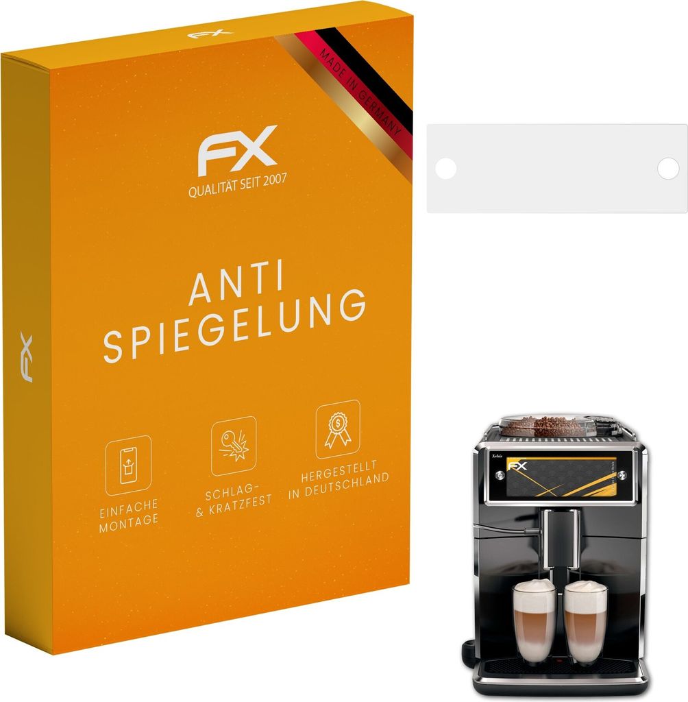 atFoliX FX-Antireflex 2x Schutzfolie kompatibel mit Philips Saeco Xelsis Displayfolie