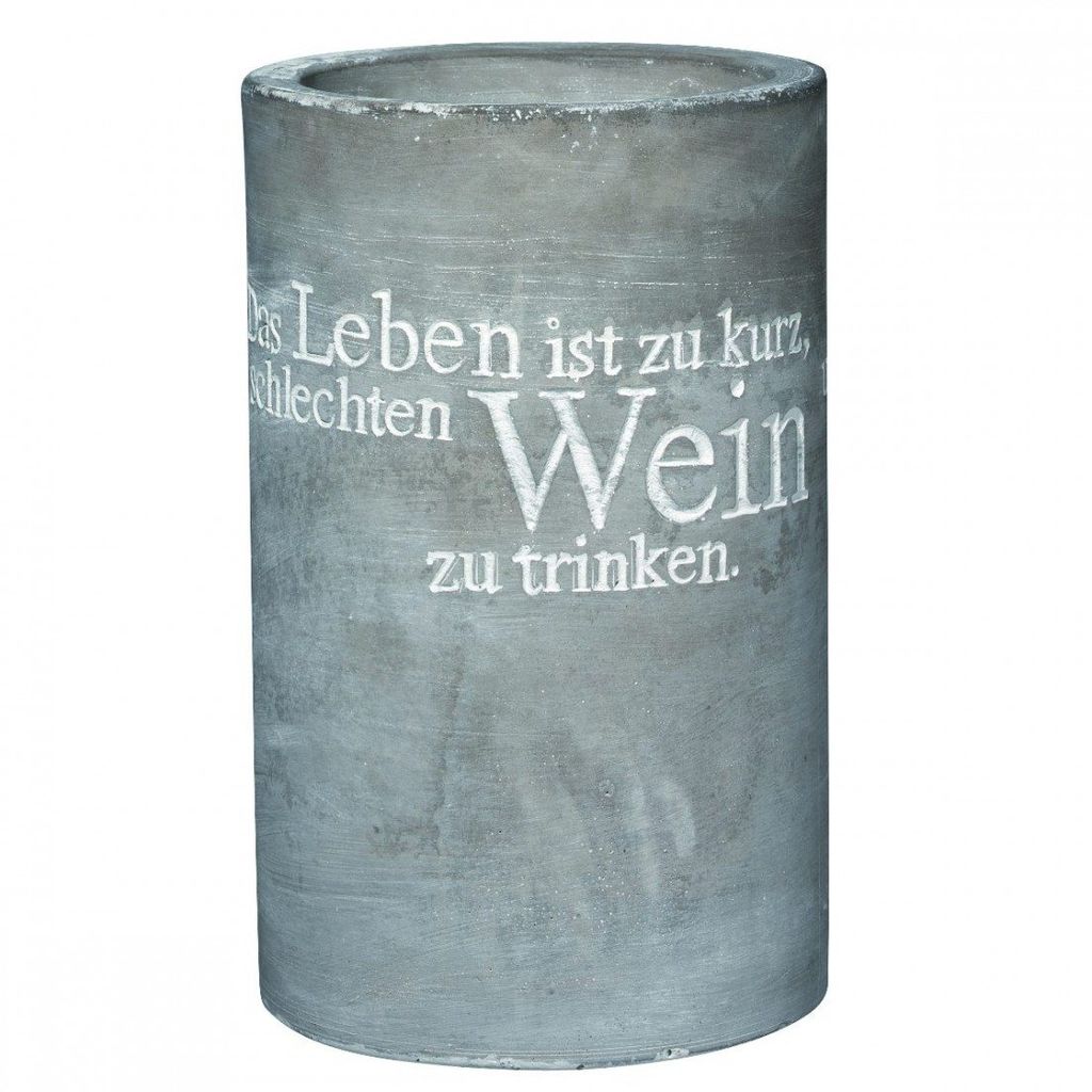 Räder Flaschenkühler Das Leben ist zu kurz D.13,5cm, Produktbild 