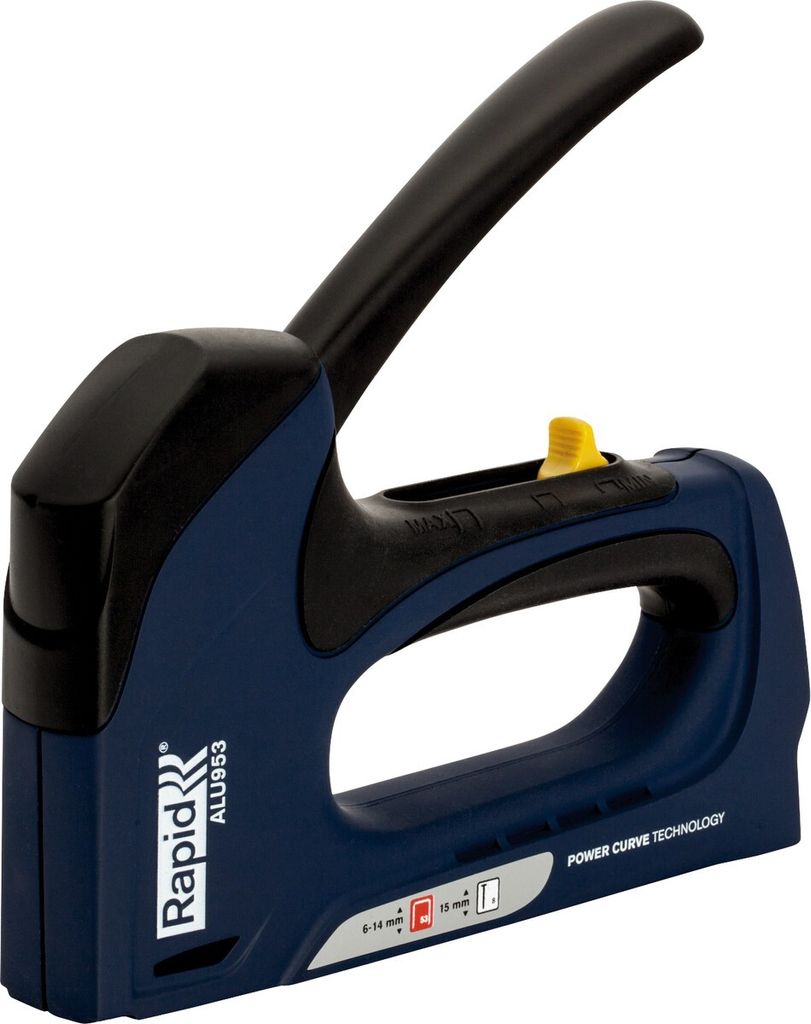 RAPID ALU953 Dual manueller Hefter - Aluminium