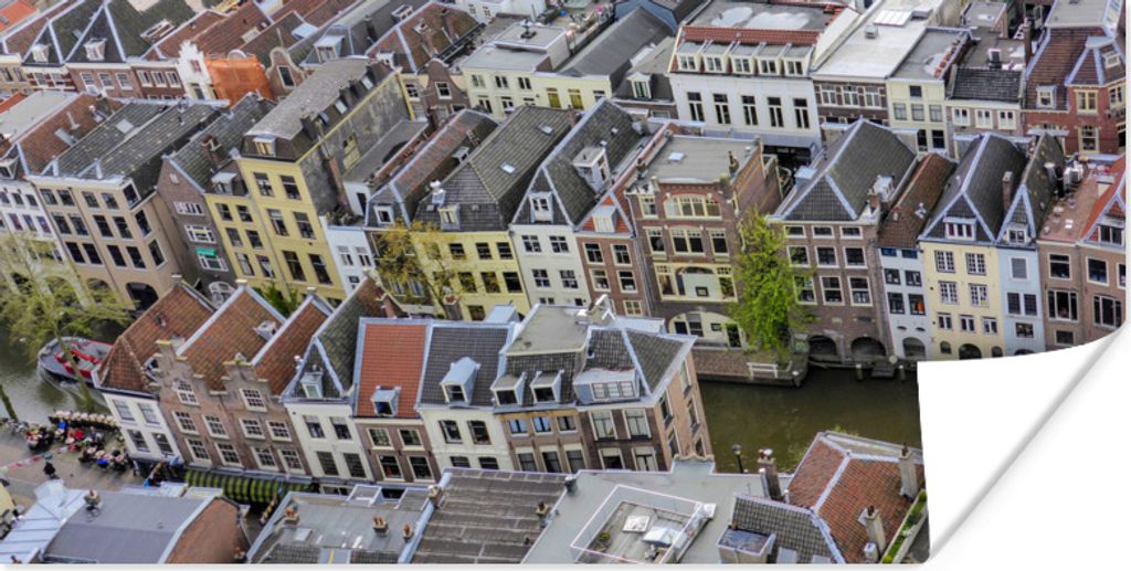 MuchoWow Poster Himmel - Utrecht - Architektur 160x80 cm - Foto Poster