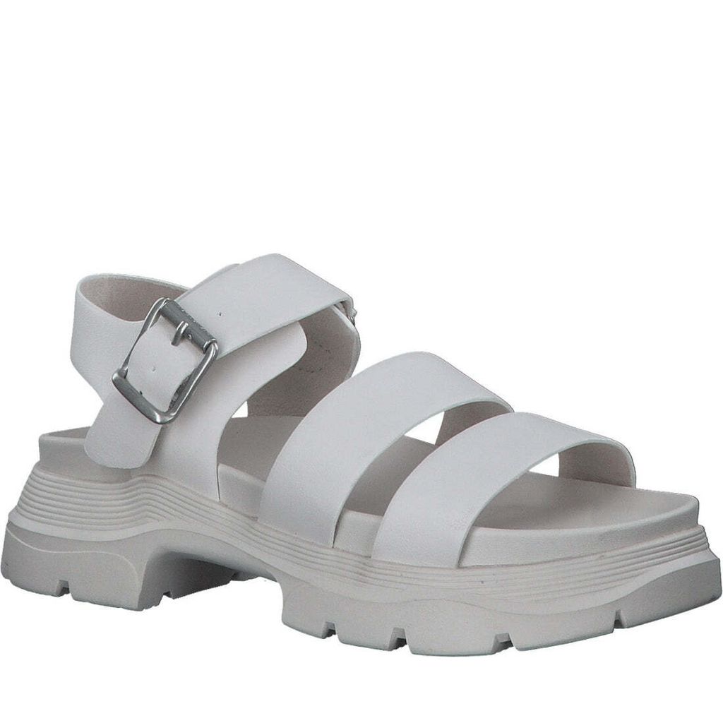 s.Oliver Damen Klassische Sandalen 5-28701-20 462 Farbe: Beige Größe: 39