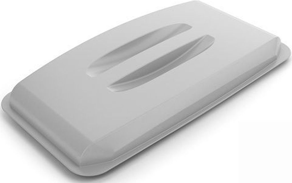 Deckel für Abfallbehälter Durabin Eco 60L grau Packung mit 6 Stück